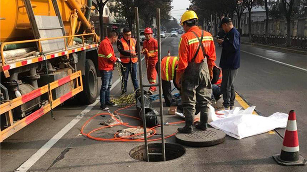 干河街道管道清洗方案